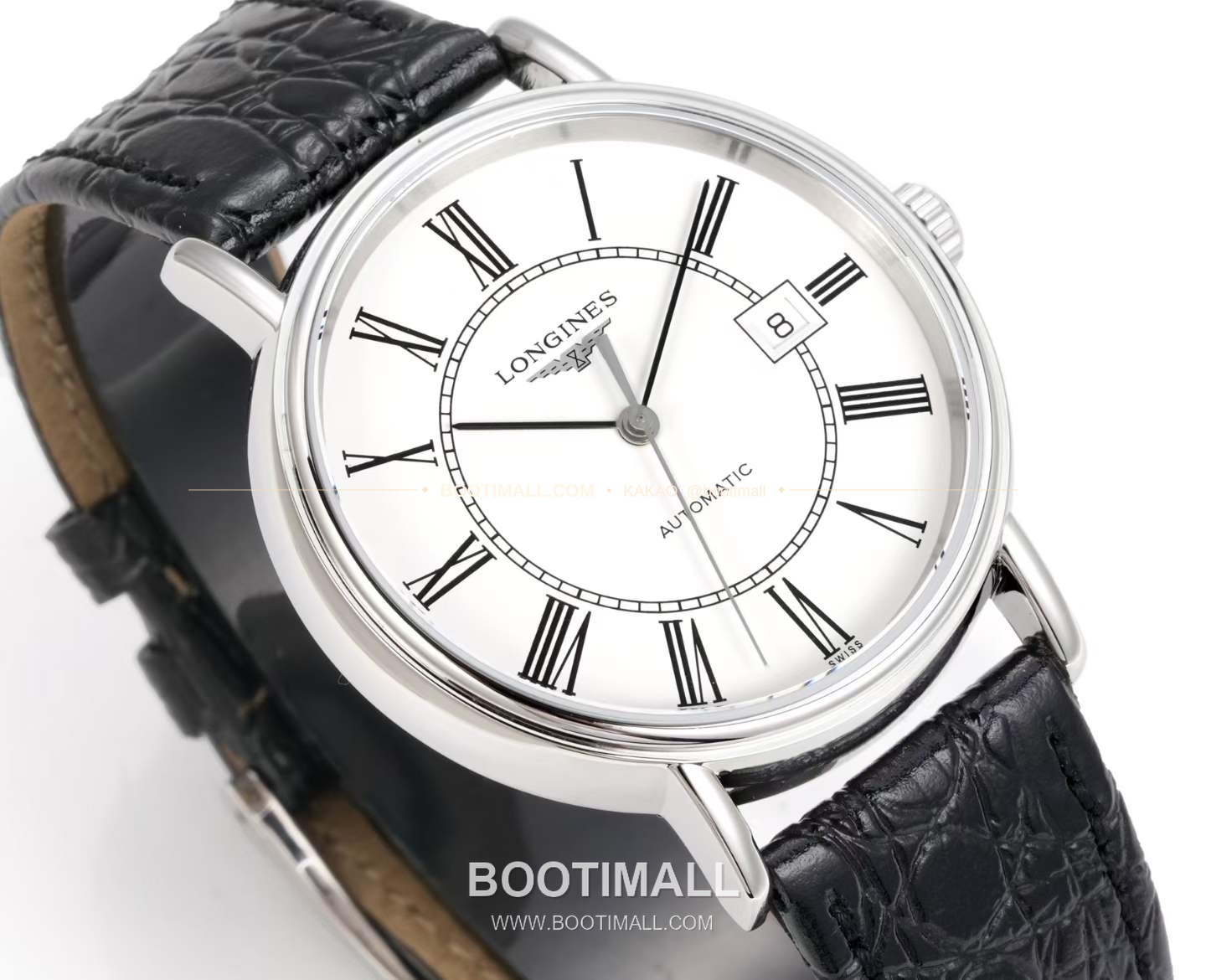 롱진 클래식 스틸 화이트다이얼 심플 오토매틱 Longines Classic Steel White Dial Simple Automatic L888 40mm 5