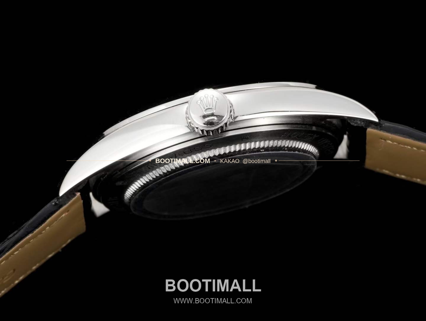 롤렉스 에어킹 스틸 블랙다이얼 그린핸즈 오토매틱 Rolex Air-King Steel Black Dial Green Hands Automatic 40mm 6