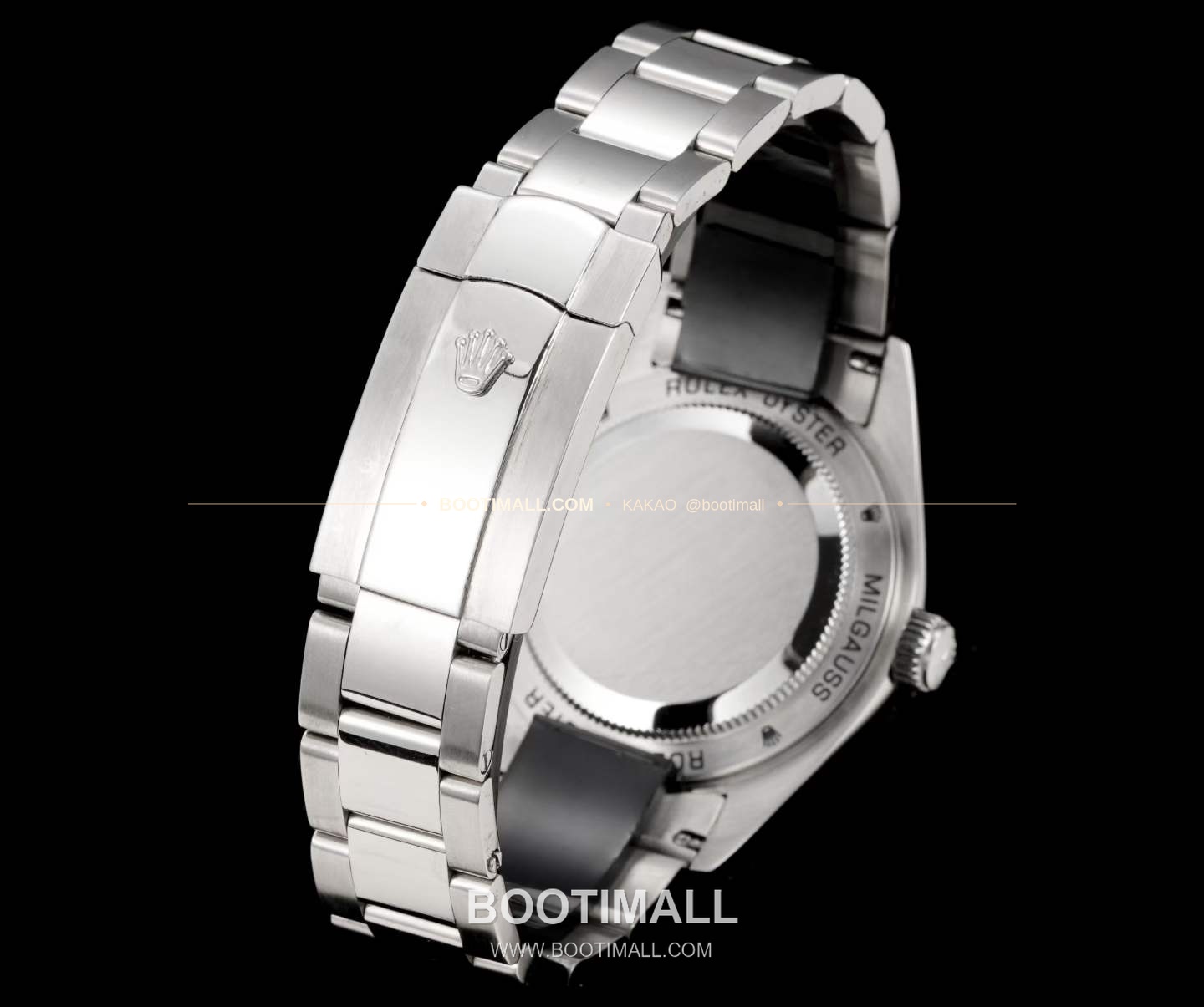 롤렉스 에어킹 스틸 블랙다이얼 그린핸즈 오토매틱 Rolex Air-King Steel Black Dial Green Hands Automatic 40mm 8