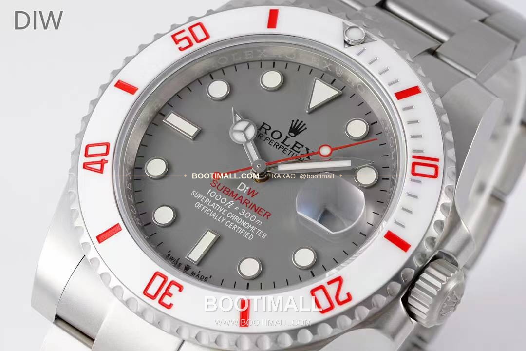 롤렉스 서브마리너 904L스틸 핑크다이얼 다이버 오토매틱 Rolex Submariner 904L Steel Pink Dial Diver Automatic 40mm 3