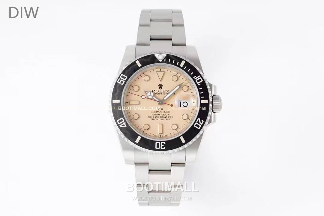 롤렉스 서브마리너 904L스틸 핑크다이얼 다이버 오토매틱 Rolex Submariner 904L Steel Pink Dial Diver Automatic 40mm 2