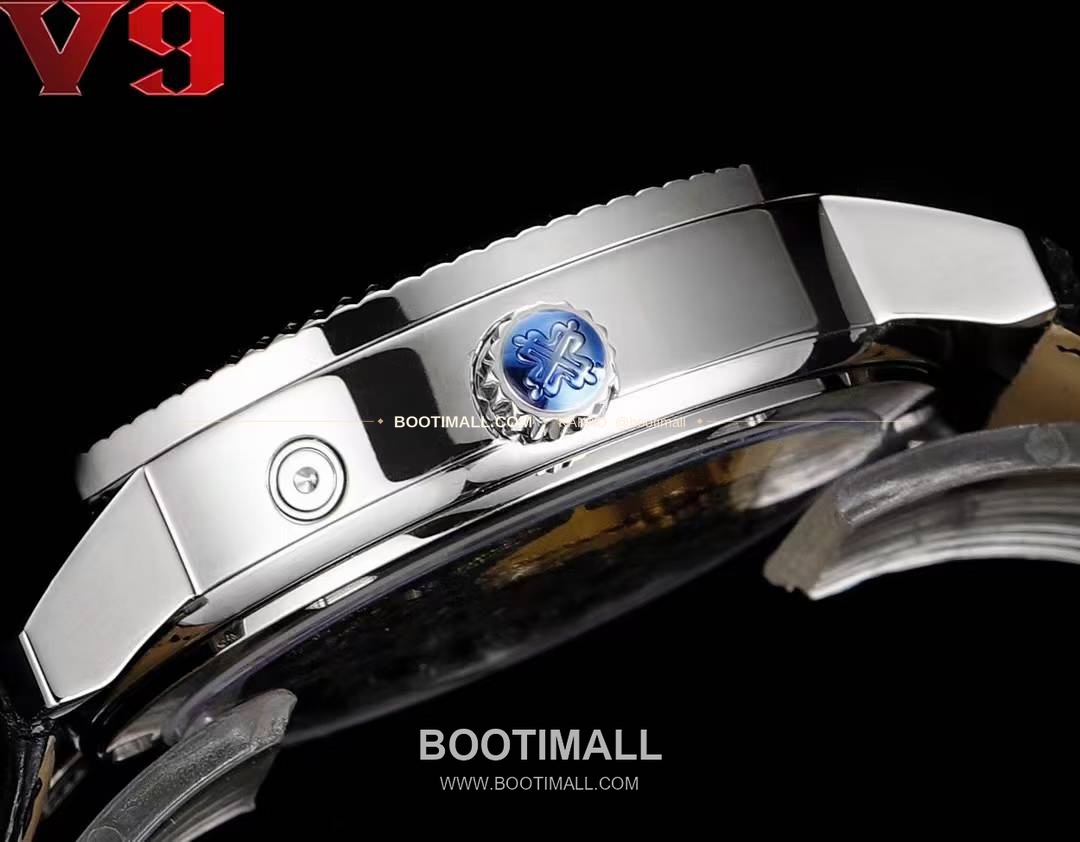 파텍필립 칼라트라바 화이트골드 블랙다이얼 문페이즈 오토매틱 Patek Philippe Calatrava White Gold Black Dial Moonphase Automatic 38mm 7