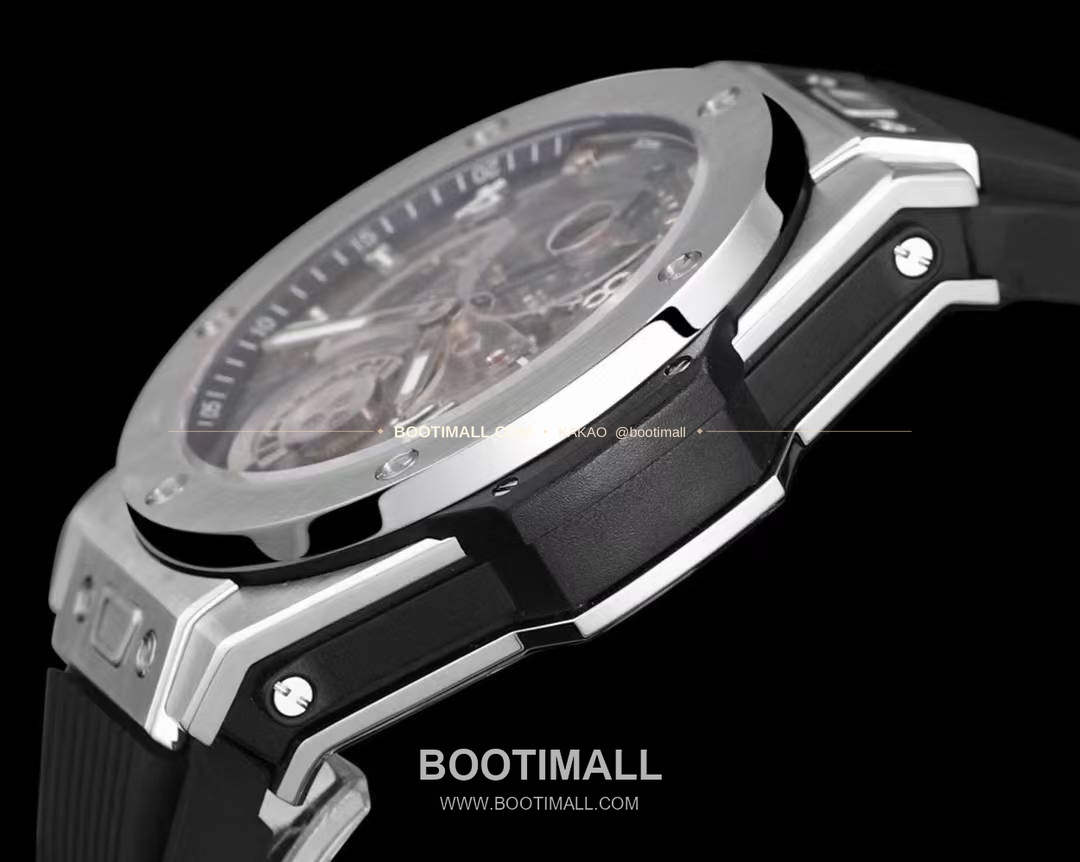 위블로 빅뱅 유니코 로즈골드 스켈레톤 투르비옹 수동 Hublot Big Bang Unico Rose Gold Skeleton Tourbillon Manual 45mm 5