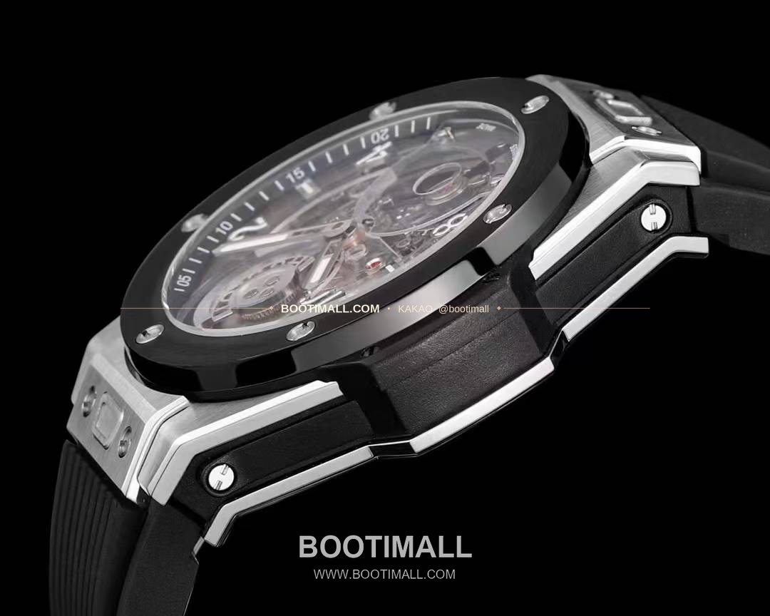 위블로 빅뱅 유니코 로즈골드 스켈레톤 투르비옹 수동 Hublot Big Bang Unico Rose Gold Skeleton Tourbillon Manual 45mm 5