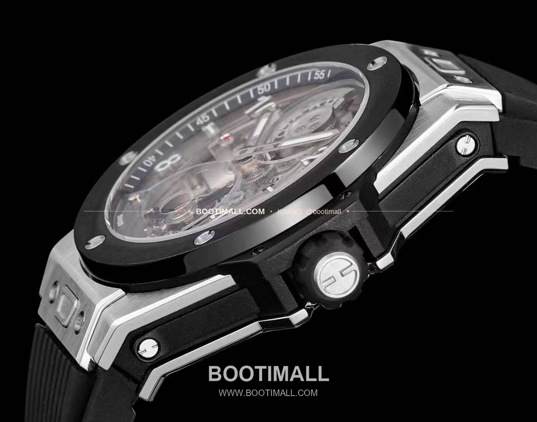 위블로 빅뱅 유니코 로즈골드 스켈레톤 투르비옹 수동 Hublot Big Bang Unico Rose Gold Skeleton Tourbillon Manual 45mm 8