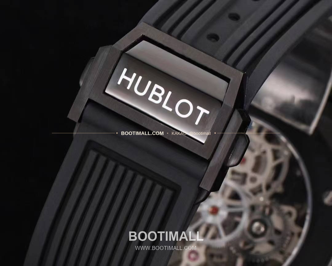위블로 빅뱅 유니코 블랙세라믹 스켈레톤 투르비옹 수동 Hublot Big Bang Unico Black Ceramic Skeleton Tourbillon Manual 45mm 9