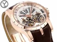 로저드뷔 엑스칼리버 로즈골드 스켈레톤 더블투르비옹 수동 Roger Dubuis Excalibur Rose Gold Skeleton Double Tourbillon Manual RDDBEX0249 45mm 2