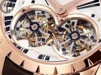 로저드뷔 엑스칼리버 로즈골드 스켈레톤 더블투르비옹 수동 Roger Dubuis Excalibur Rose Gold Skeleton Double Tourbillon Manual RDDBEX0249 45mm 4