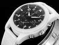 IWC 파일럿 탑건 세라믹 화이트다이얼 크로노그래프 오토매틱 IWC Pilot Top Gun Ceramic White Dial Chronograph Automatic Lake Tahoe 44.5mm 3