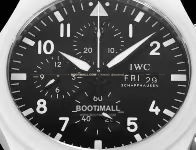 IWC 파일럿 탑건 세라믹 화이트다이얼 크로노그래프 오토매틱 IWC Pilot Top Gun Ceramic White Dial Chronograph Automatic Lake Tahoe 44.5mm 4