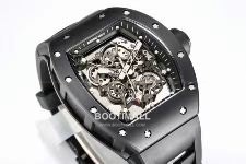 리차드밀 RM055 화이트세라믹 스켈레톤 수동 Richard Mille RM055 White Ceramic Skeleton Manual 49.9mm 2
