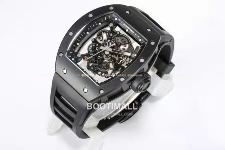 리차드밀 RM055 화이트세라믹 스켈레톤 수동 Richard Mille RM055 White Ceramic Skeleton Manual 49.9mm 3