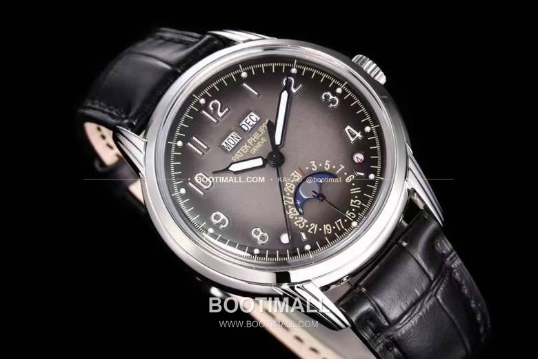 파텍필립 컴플리케이션 화이트골드 블랙다이얼 퍼페추얼캘린더 오토매틱 Patek Philippe Complications White Gold Black Dial Perpetual Calendar Automatic 5320G-001 40mm 5