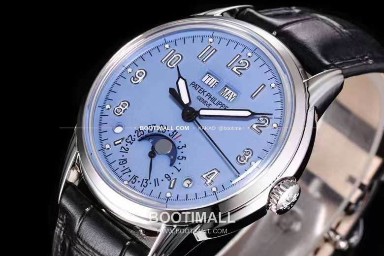 파텍필립 컴플리케이션 화이트골드 블랙다이얼 퍼페추얼캘린더 오토매틱 Patek Philippe Complications White Gold Black Dial Perpetual Calendar Automatic 5320G-001 40mm 5