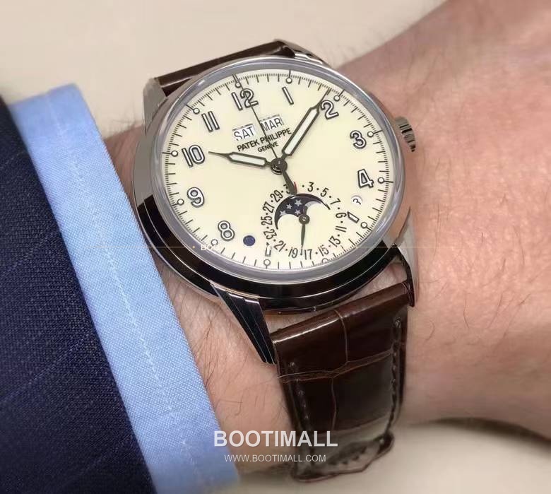 파텍필립 컴플리케이션 화이트골드 블랙다이얼 퍼페추얼캘린더 오토매틱 Patek Philippe Complications White Gold Black Dial Perpetual Calendar Automatic 5320G-001 40mm 3