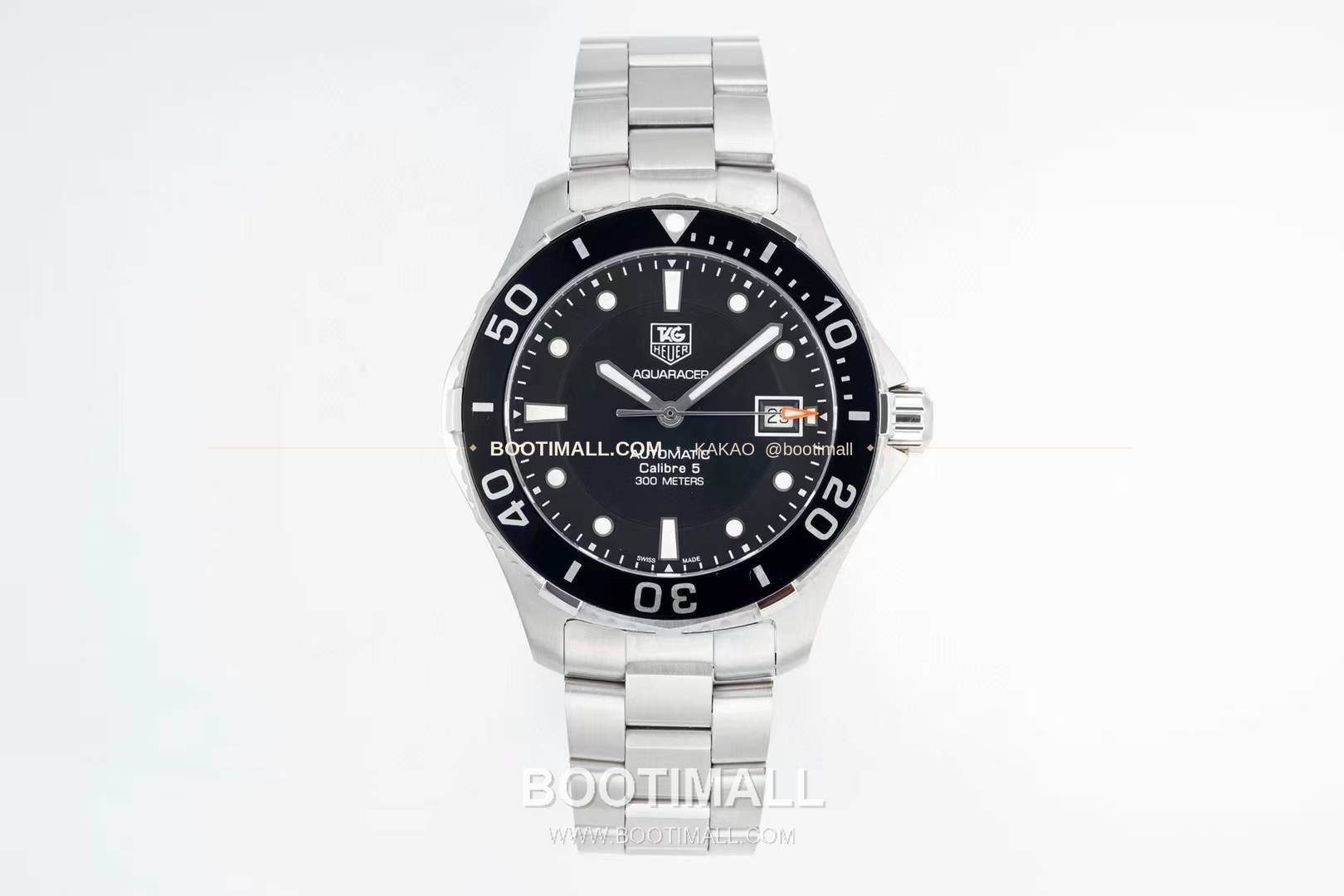 태그호이어 까레라 스틸 블랙다이얼 오토매틱 TAG Heuer Carrera Steel Black Dial Automatic 41mm 2