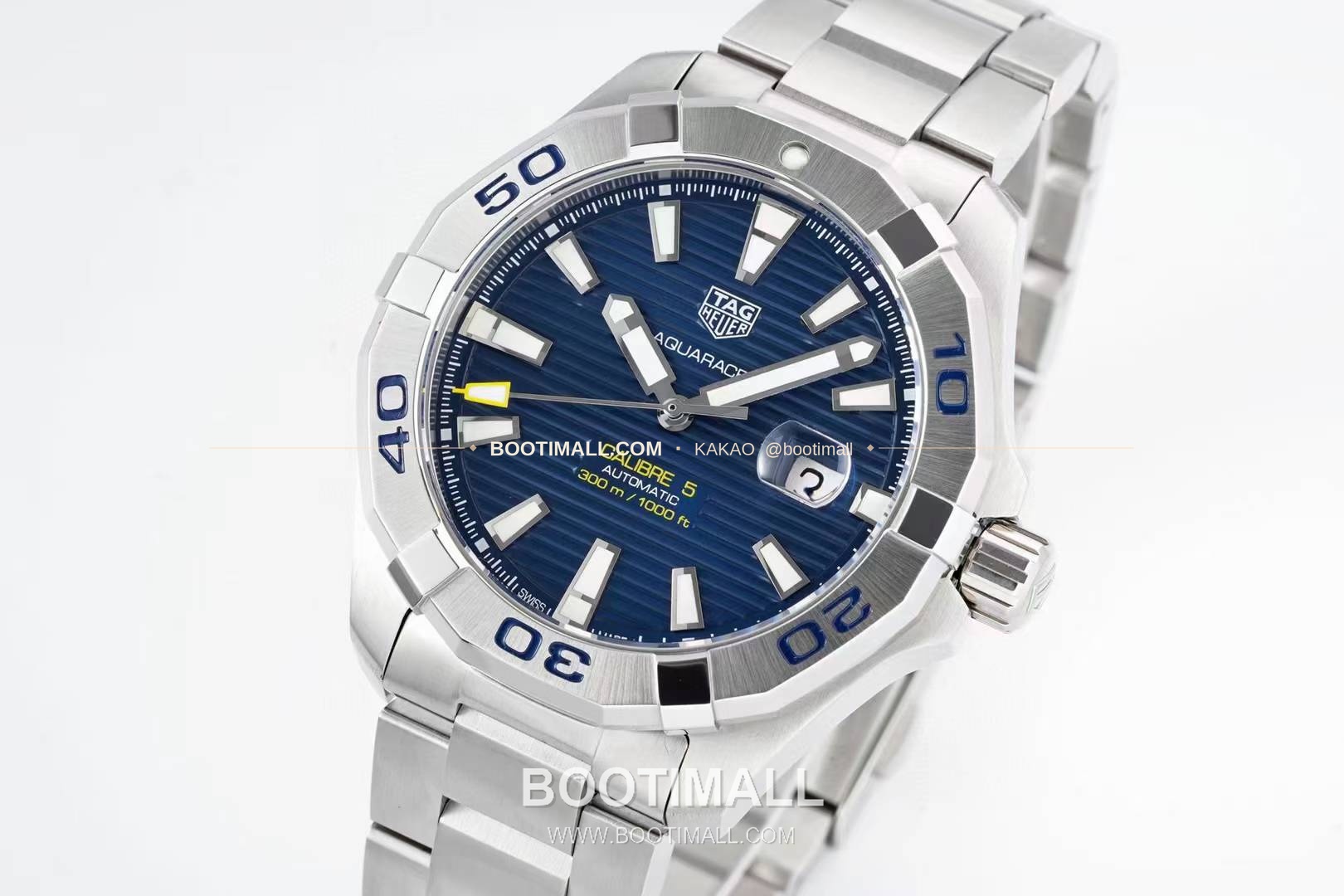 태그호이어 까레라 스틸 블랙다이얼 오토매틱 TAG Heuer Carrera Steel Black Dial Automatic 41mm 4