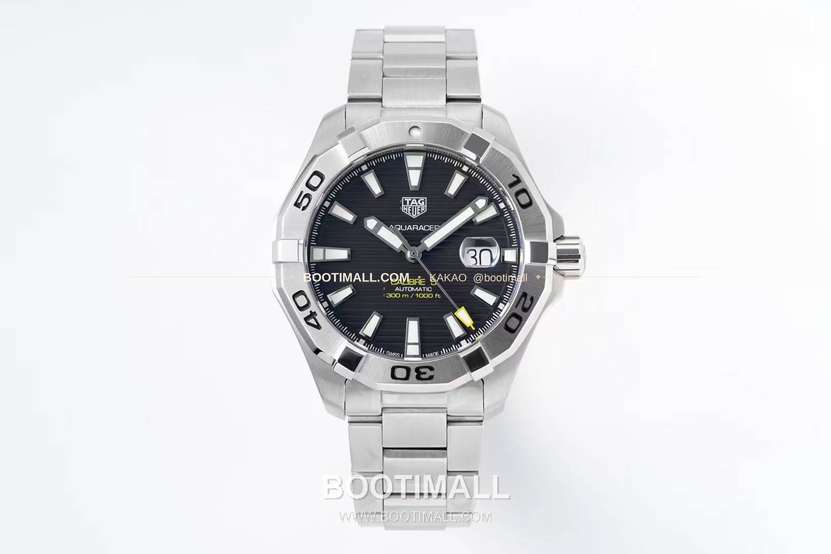 태그호이어 까레라 스틸 블랙다이얼 오토매틱 TAG Heuer Carrera Steel Black Dial Automatic 41mm 2