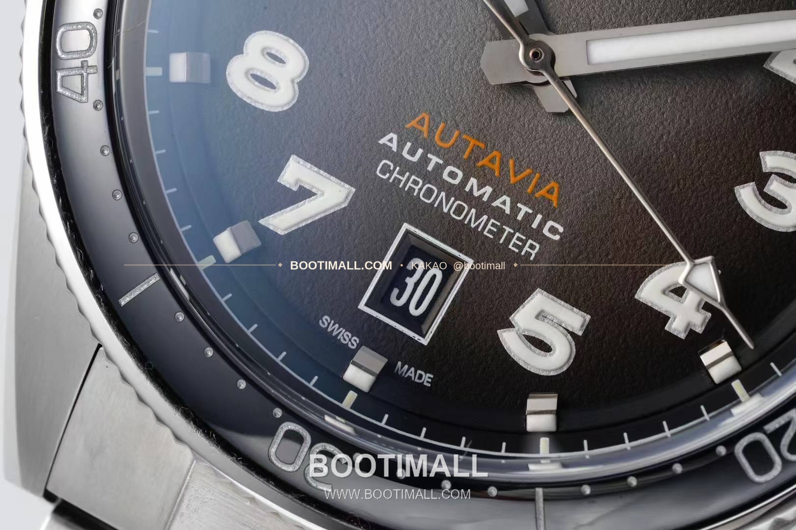 태그호이어 까레라 스틸 블랙다이얼 오토매틱 TAG Heuer Carrera Steel Black Dial Automatic 41mm 6