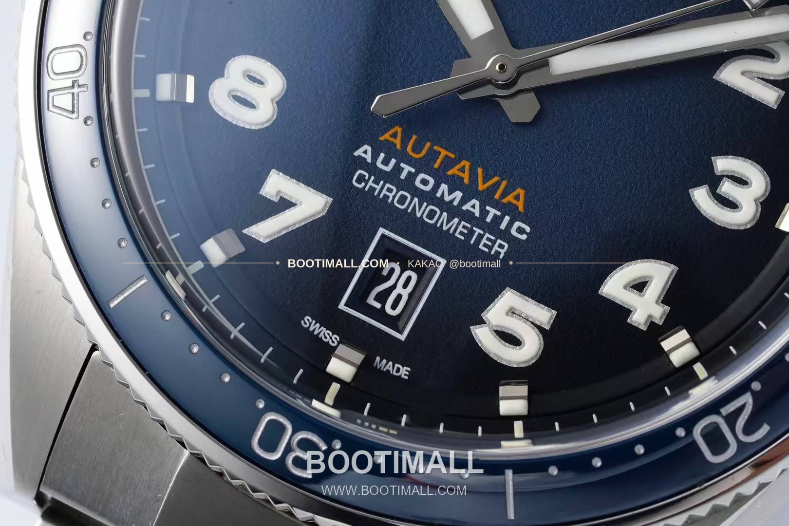 태그호이어 까레라 스틸 화이트다이얼 오토매틱 TAG Heuer Carrera Steel White Dial Automatic 41mm 5