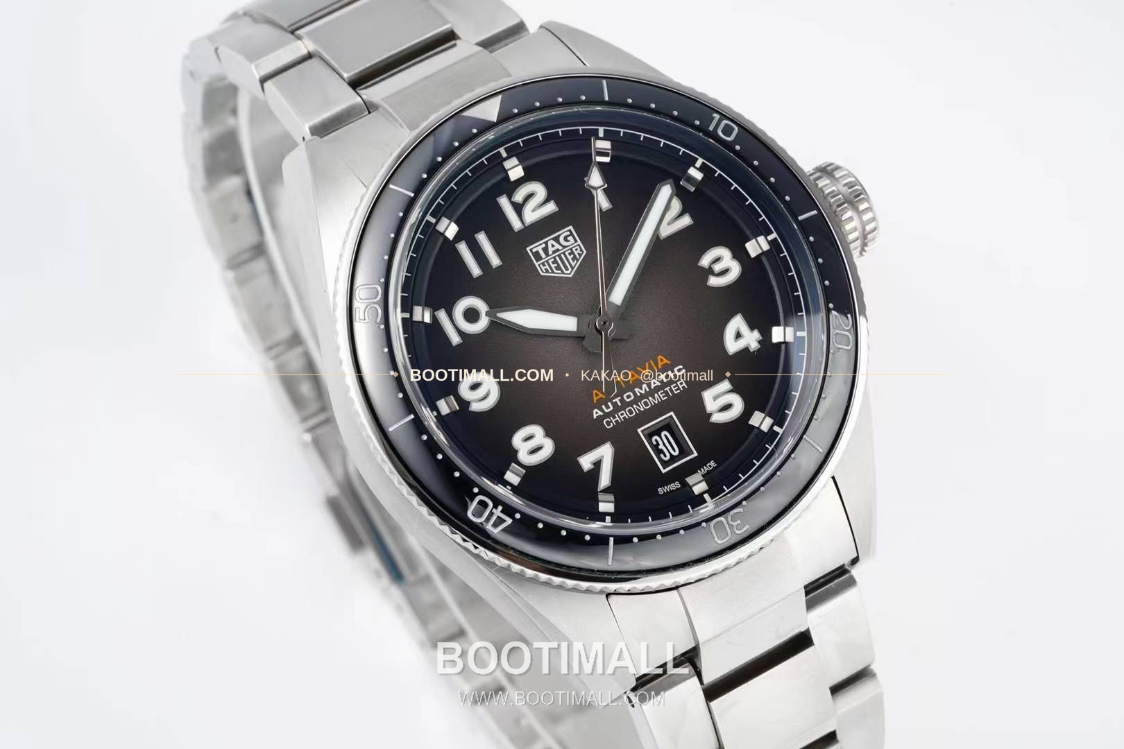 태그호이어 까레라 스틸 화이트다이얼 오토매틱 TAG Heuer Carrera Steel White Dial Automatic 41mm 2