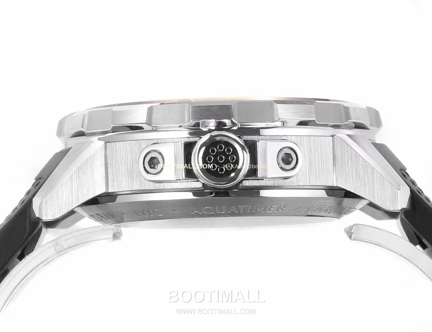 IWC 아쿠아타이머 스틸 블랙다이얼 크로노그래프 오토매틱 IWC Aquatimer Steel Black Dial Chronograph Automatic 44mm 7