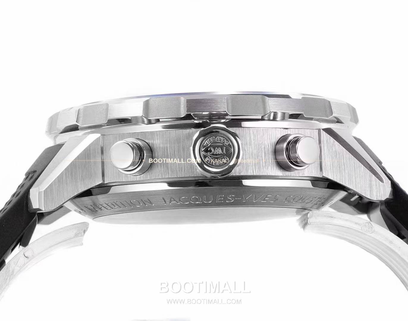 IWC 아쿠아타이머 스틸 블랙다이얼 크로노그래프 오토매틱 IWC Aquatimer Steel Black Dial Chronograph Automatic 44mm 8