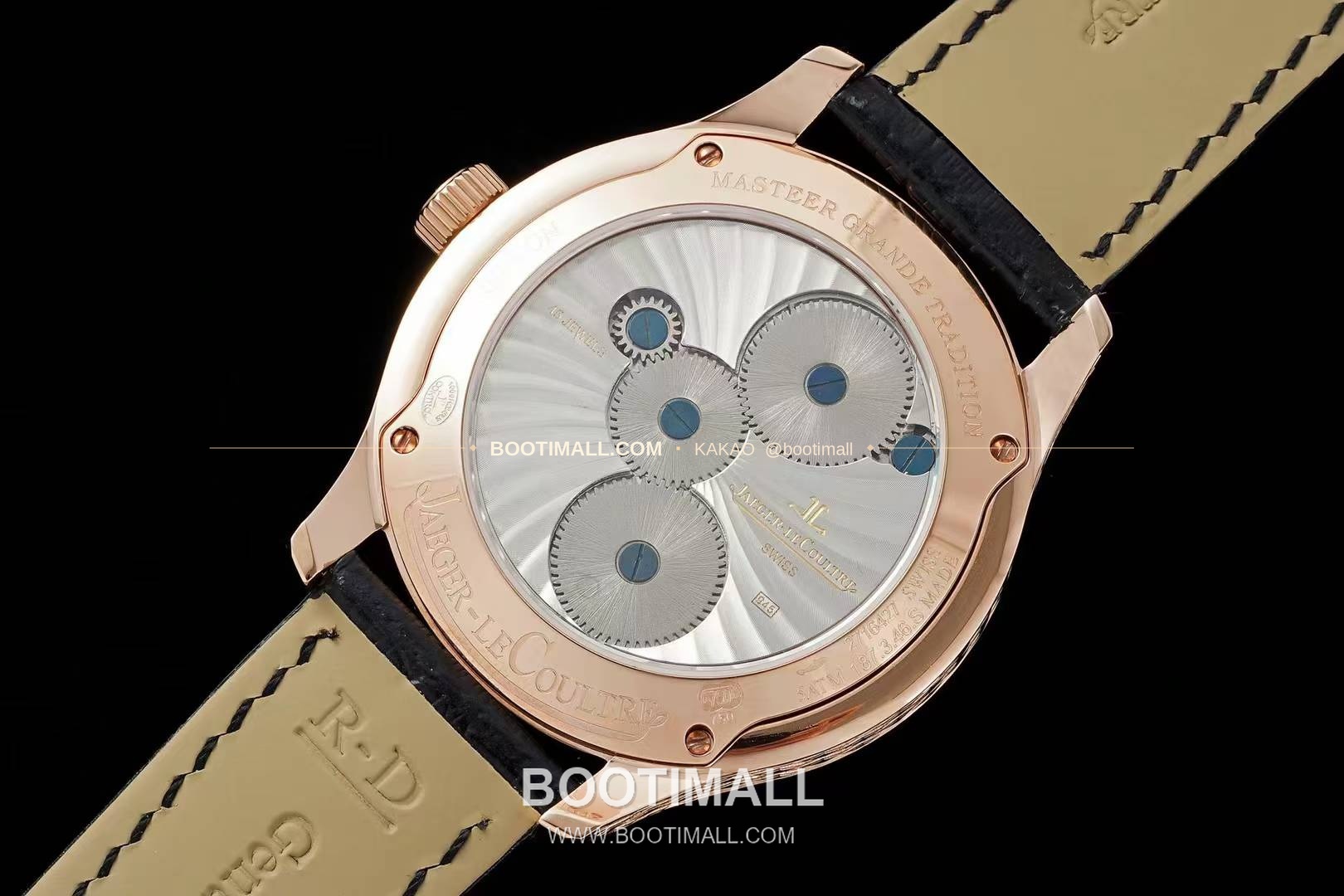 예거르쿨트르 마스터 스틸 블루아벤츄린 오비탈투르비옹 수동 Jaeger LeCoultre Master Steel Blue Aventurine Orbital Tourbillon Manual 43mm 10