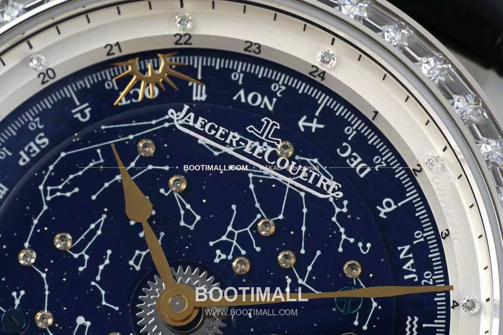 예거르쿨트르 마스터 스틸 블루아벤츄린 오비탈투르비옹 수동 Jaeger LeCoultre Master Steel Blue Aventurine Orbital Tourbillon Manual 43mm 4