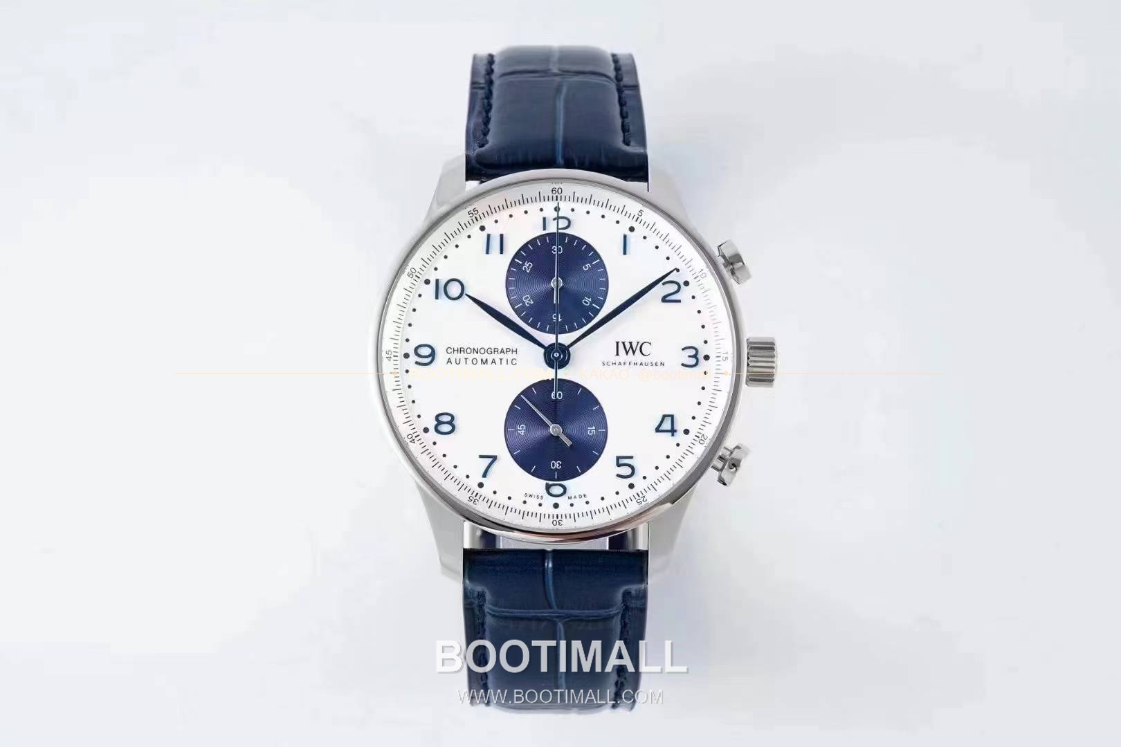 아이더블유씨 포르투기저 스틸 블루다이얼 크로노그래프 오토매틱 IWC Portugieser Steel Blue Dial Chronograph Automatic IW371620 41mm 2