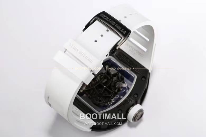 리차드밀 RM055 NTPT카본 블랙스켈레톤 수동 Richard Mille RM055 NTPT Carbon Black Skeleton Manual 49.9mm 9