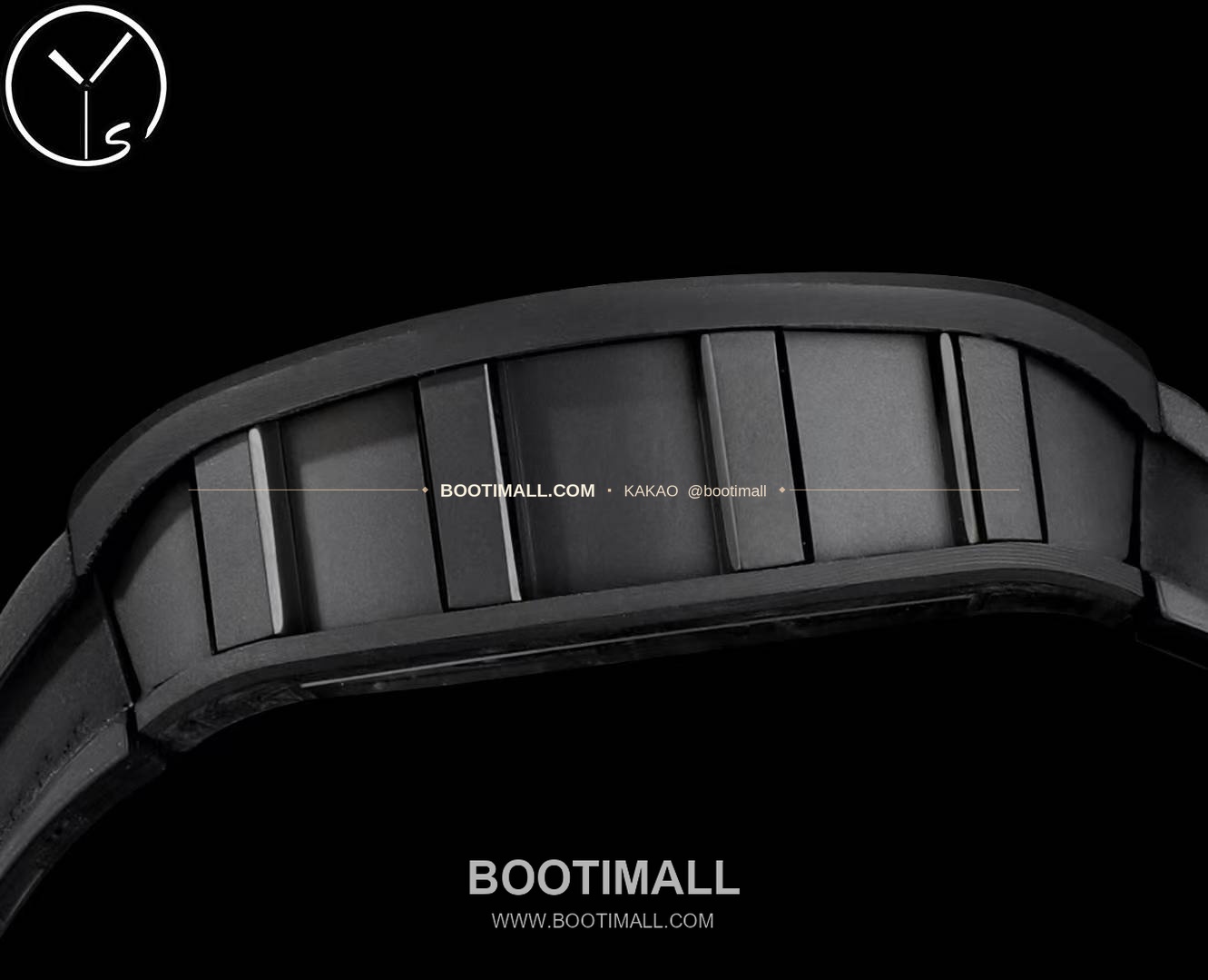 리차드밀 RM055 NTPT카본 블랙스켈레톤 수동 Richard Mille RM055 NTPT Carbon Black Skeleton Manual 49.9mm 7