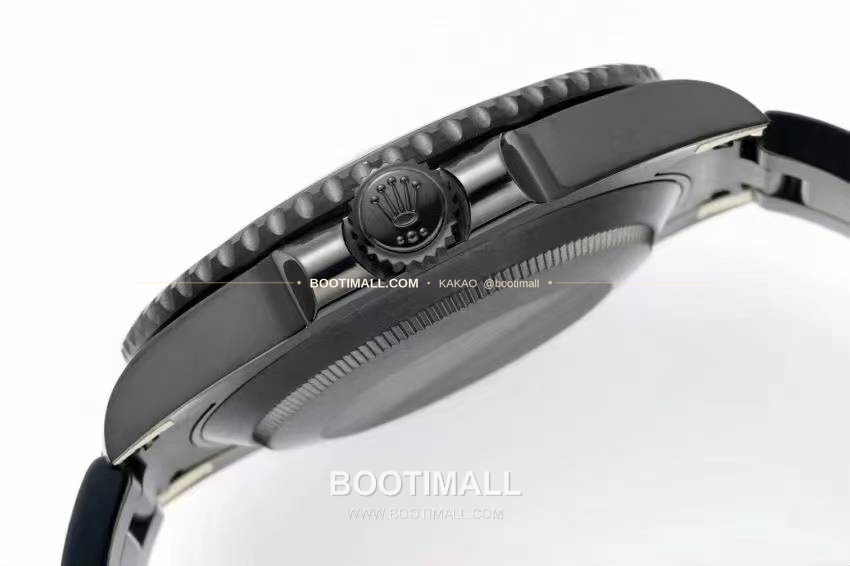 롤렉스 서브마리너 904L스틸 블랙다이얼 레인보우베젤 오토매틱 Rolex Submariner 904L Steel Black Dial Rainbow Bezel Automatic 40mm 6