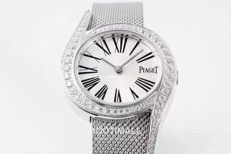 피아제 라임라이트 갈라 스틸 다이아세팅 화이트다이얼 쿼츠 Piaget Limelight Gala Steel Diamond Set White Dial Quartz 32mm 3