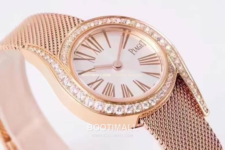 피아제 라임라이트 갈라 스틸 다이아세팅 화이트다이얼 쿼츠 Piaget Limelight Gala Steel Diamond Set White Dial Quartz 32mm 4