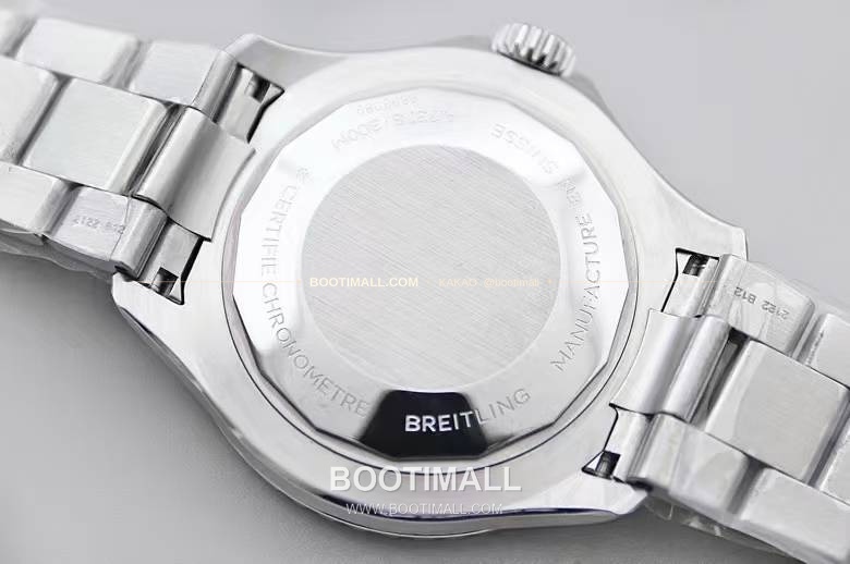 브라이틀링 슈퍼오션 스틸 블랙다이얼 다이버 오토매틱 Breitling Superocean Steel Black Dial Diver Automatic 44mm 7