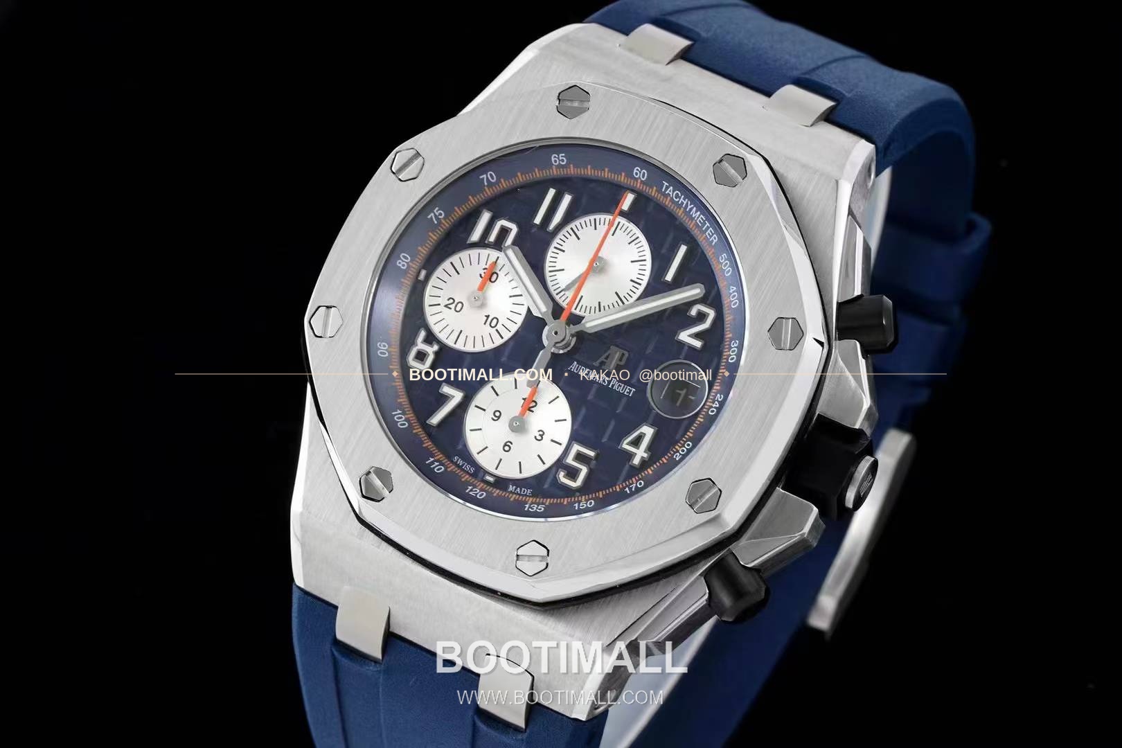 오데마피게 로열오크오프쇼어 스틸 블루다이얼 크로노그래프 오토매틱 Audemars Piguet Royal Oak Offshore Steel Blue Dial Chronograph Automatic 26470 42mm 3