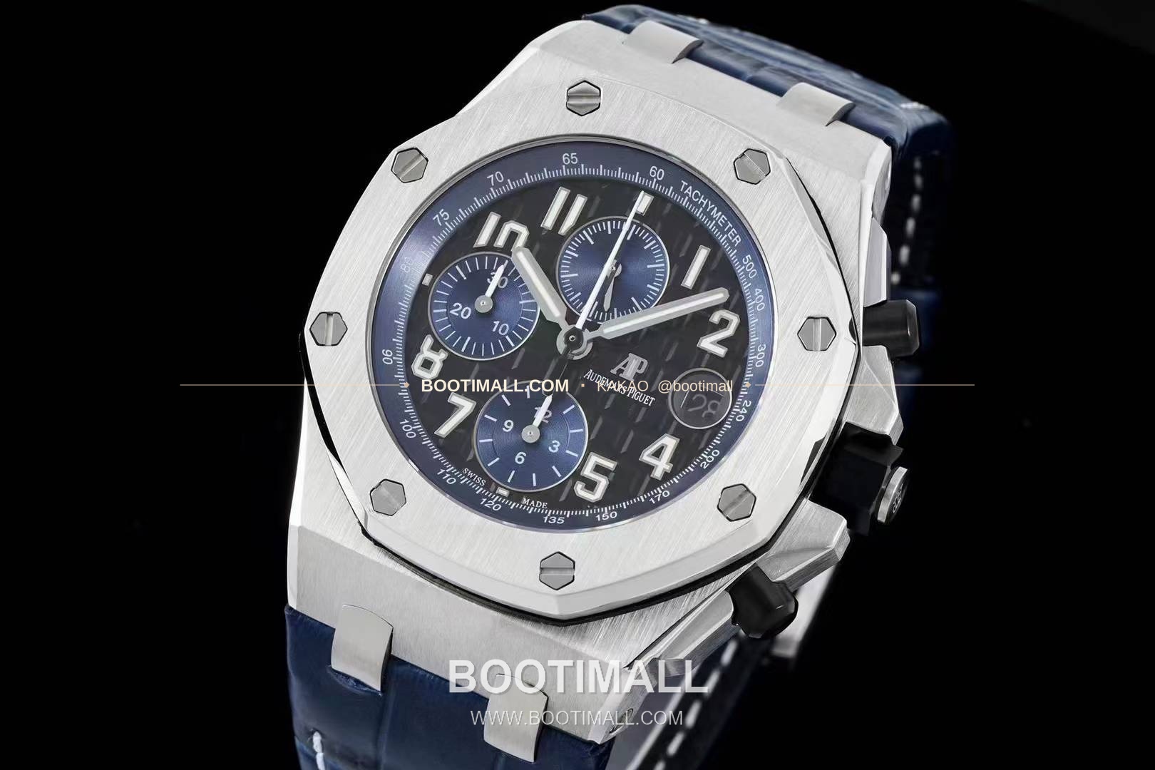 오데마피게 로열오크오프쇼어 스틸 블루다이얼 크로노그래프 오토매틱 Audemars Piguet Royal Oak Offshore Steel Blue Dial Chronograph Automatic 26470 42mm 2