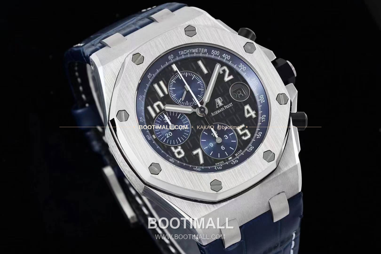 오데마피게 로열오크오프쇼어 스틸 블루다이얼 크로노그래프 오토매틱 Audemars Piguet Royal Oak Offshore Steel Blue Dial Chronograph Automatic 26470 42mm 3
