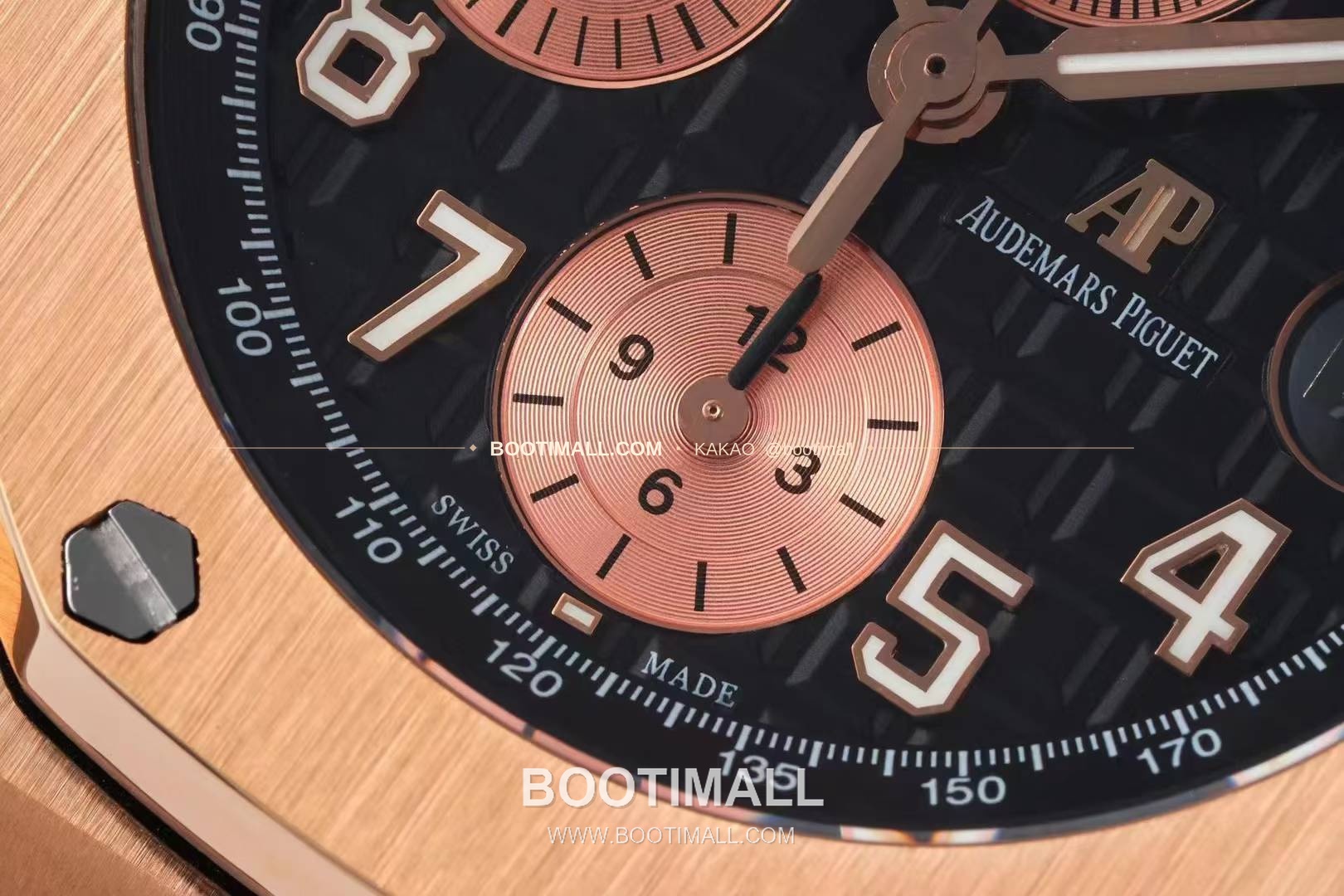 오데마피게 로열오크오프쇼어 스틸 블루다이얼 크로노그래프 오토매틱 Audemars Piguet Royal Oak Offshore Steel Blue Dial Chronograph Automatic 26470 42mm 5