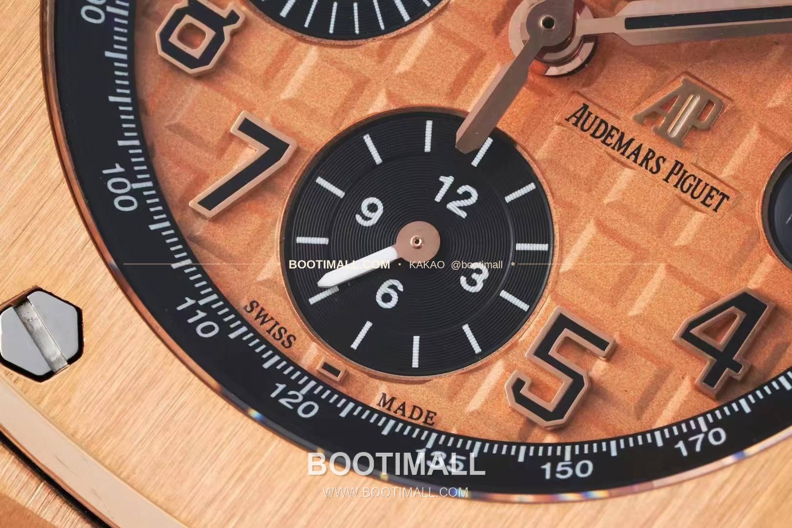 오데마피게 로열오크오프쇼어 스틸 블루다이얼 크로노그래프 오토매틱 Audemars Piguet Royal Oak Offshore Steel Blue Dial Chronograph Automatic 26470 42mm 5