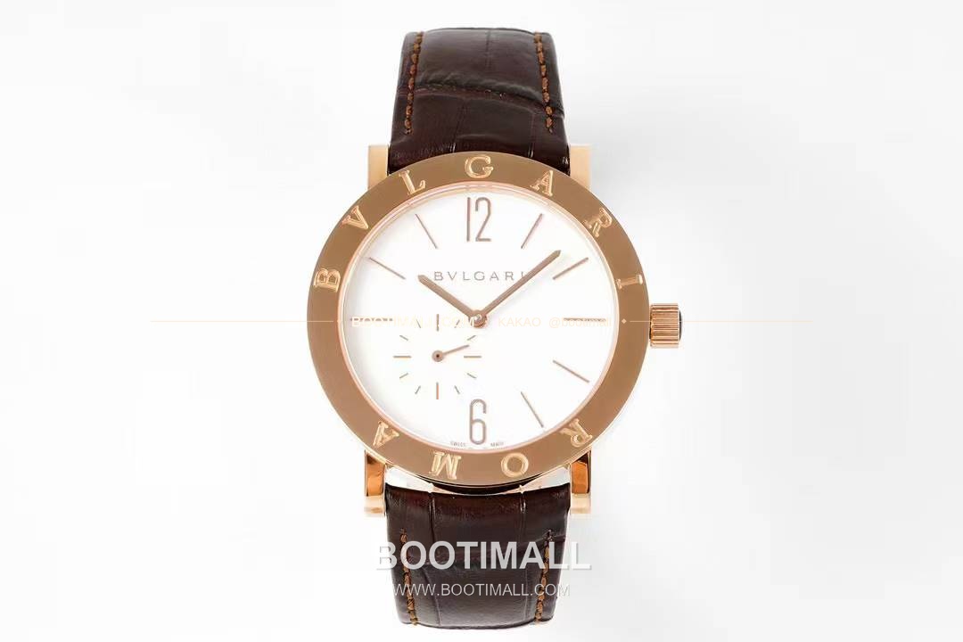 불가리 불가리 로마 스틸 아이보리다이얼 스몰세컨즈 오토매틱 Bvlgari Bulgari Roma Steel Ivory Dial Small Seconds Automatic 41mm 2