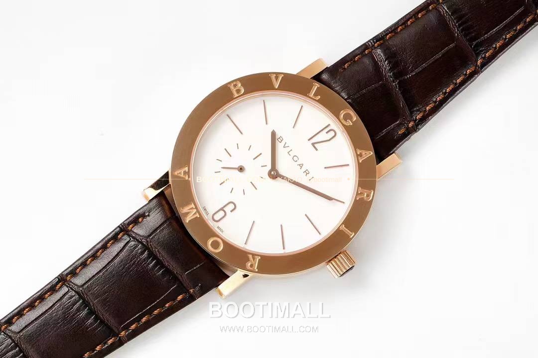 불가리 불가리 로마 스틸 아이보리다이얼 스몰세컨즈 오토매틱 Bvlgari Bulgari Roma Steel Ivory Dial Small Seconds Automatic 41mm 3