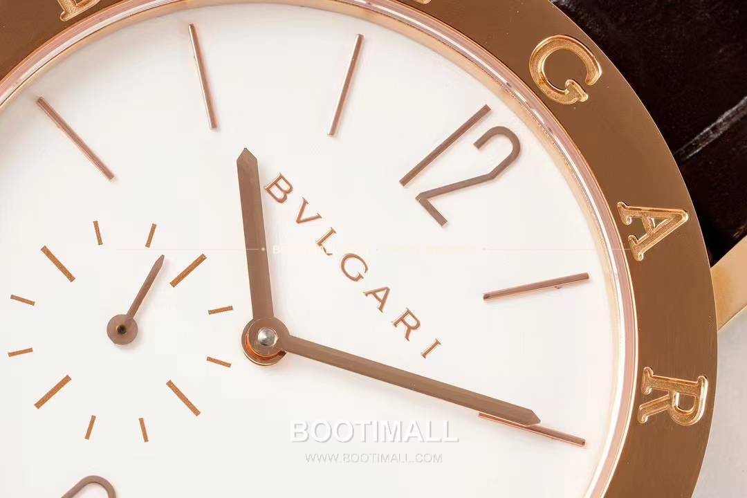 불가리 불가리 로마 스틸 아이보리다이얼 스몰세컨즈 오토매틱 Bvlgari Bulgari Roma Steel Ivory Dial Small Seconds Automatic 41mm 5