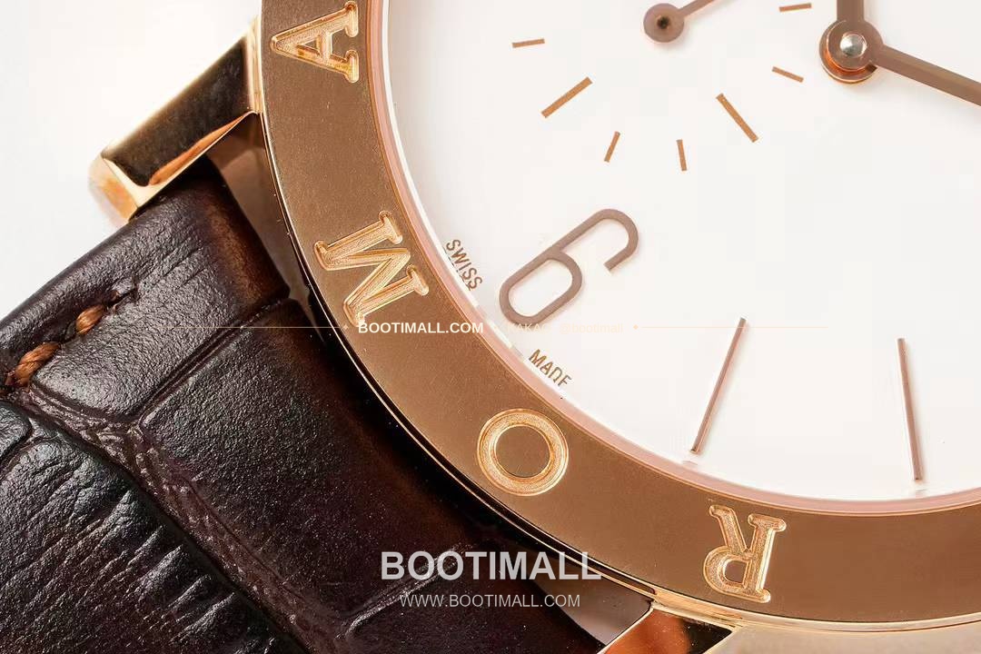 불가리 불가리 로마 스틸 아이보리다이얼 스몰세컨즈 오토매틱 Bvlgari Bulgari Roma Steel Ivory Dial Small Seconds Automatic 41mm 6