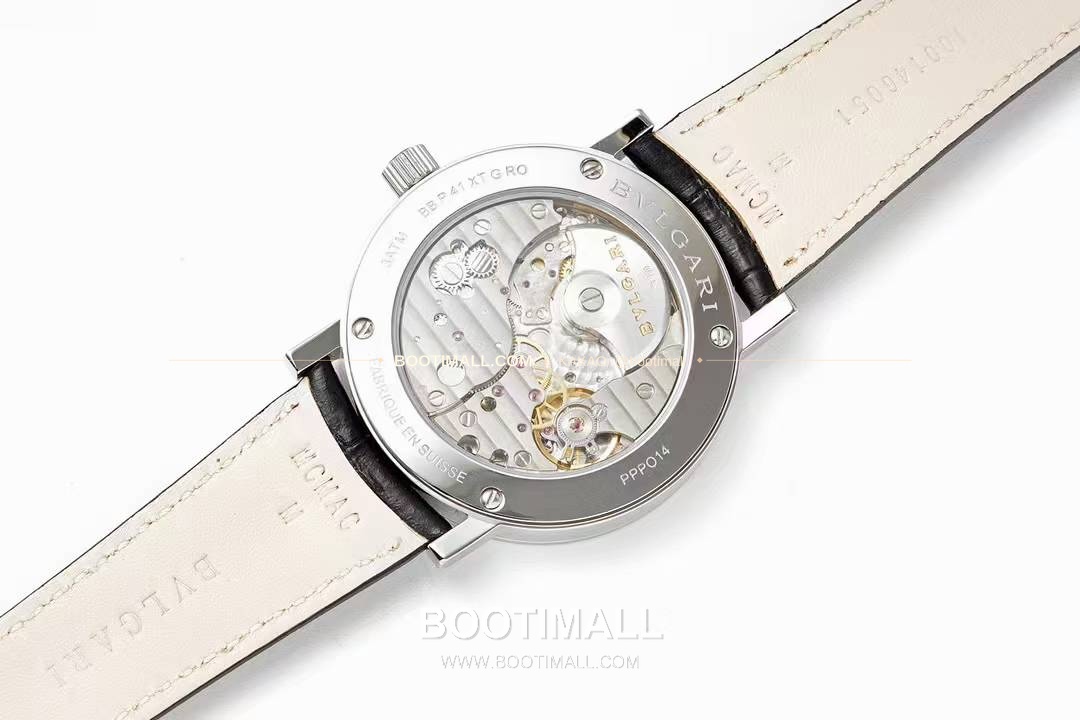 불가리 불가리 로마 스틸 아이보리다이얼 스몰세컨즈 오토매틱 Bvlgari Bulgari Roma Steel Ivory Dial Small Seconds Automatic 41mm 9
