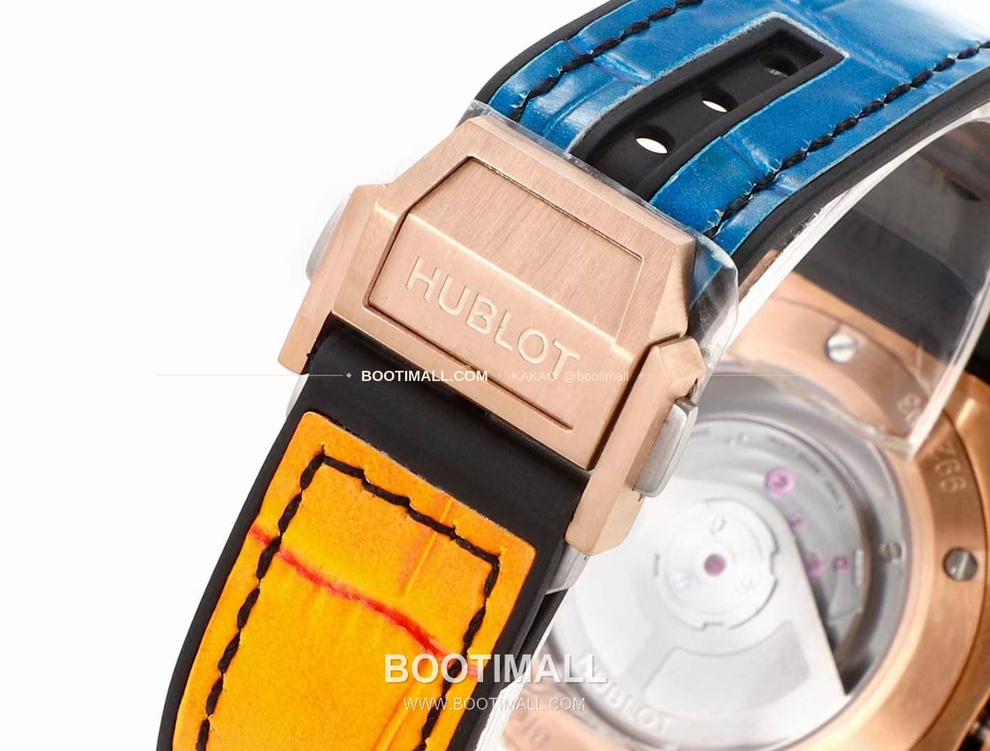 위블로 빅뱅 스틸 레인보우베젤 다이아세팅 오토매틱 Hublot Big Bang Steel Rainbow Bezel Diamond Set Automatic 39mm 9