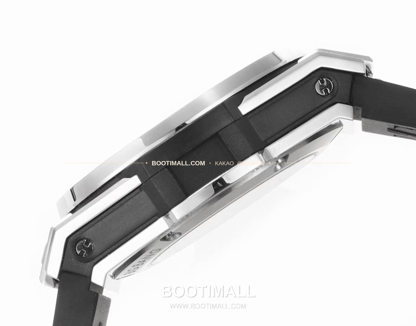 위블로 빅뱅 스틸 레인보우베젤 다이아세팅 오토매틱 Hublot Big Bang Steel Rainbow Bezel Diamond Set Automatic 39mm 6