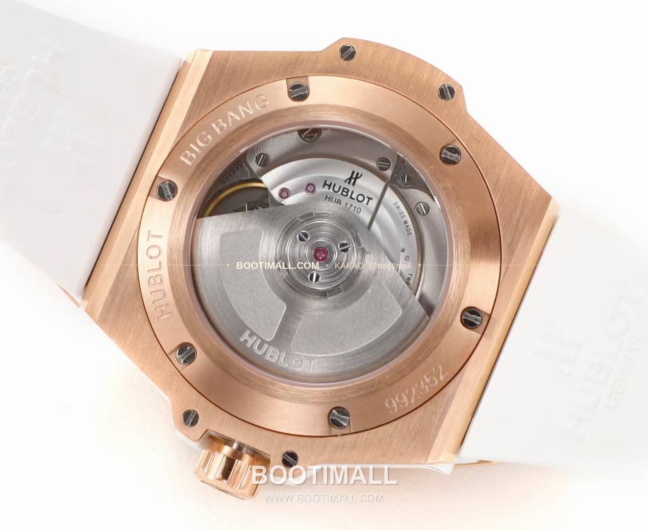 위블로 빅뱅 스틸 레인보우베젤 다이아세팅 오토매틱 Hublot Big Bang Steel Rainbow Bezel Diamond Set Automatic 39mm 7
