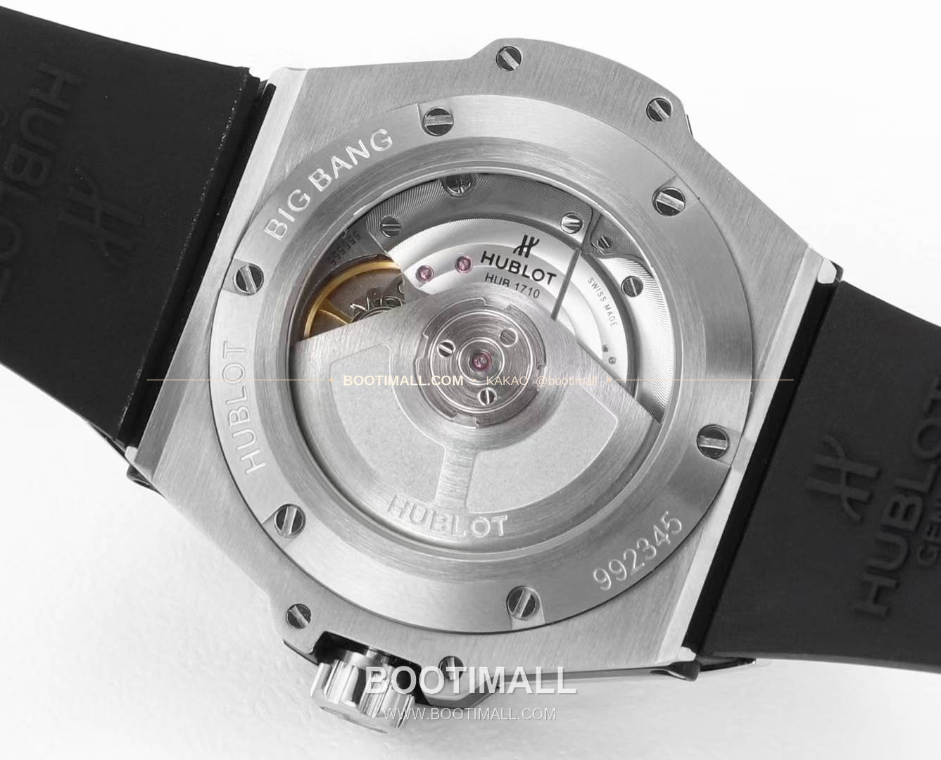 위블로 빅뱅 스틸 레인보우베젤 다이아세팅 오토매틱 Hublot Big Bang Steel Rainbow Bezel Diamond Set Automatic 39mm 8